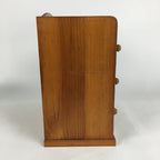 Japanese Wooden Sewing Box Vtg Haribako Chest Tansu 6 Drawers T255