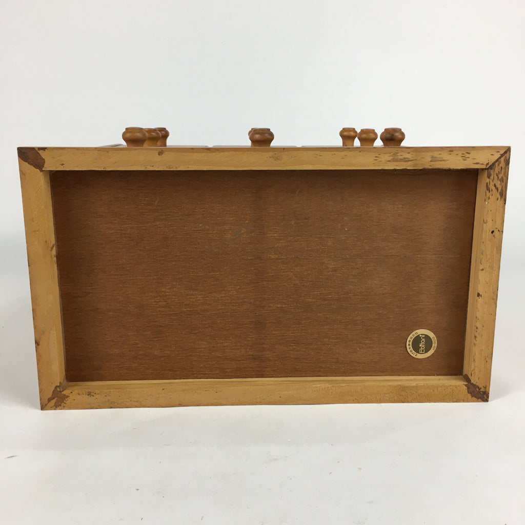 Japanese Wooden Sewing Box Vtg Haribako Chest Tansu 6 Drawers T255