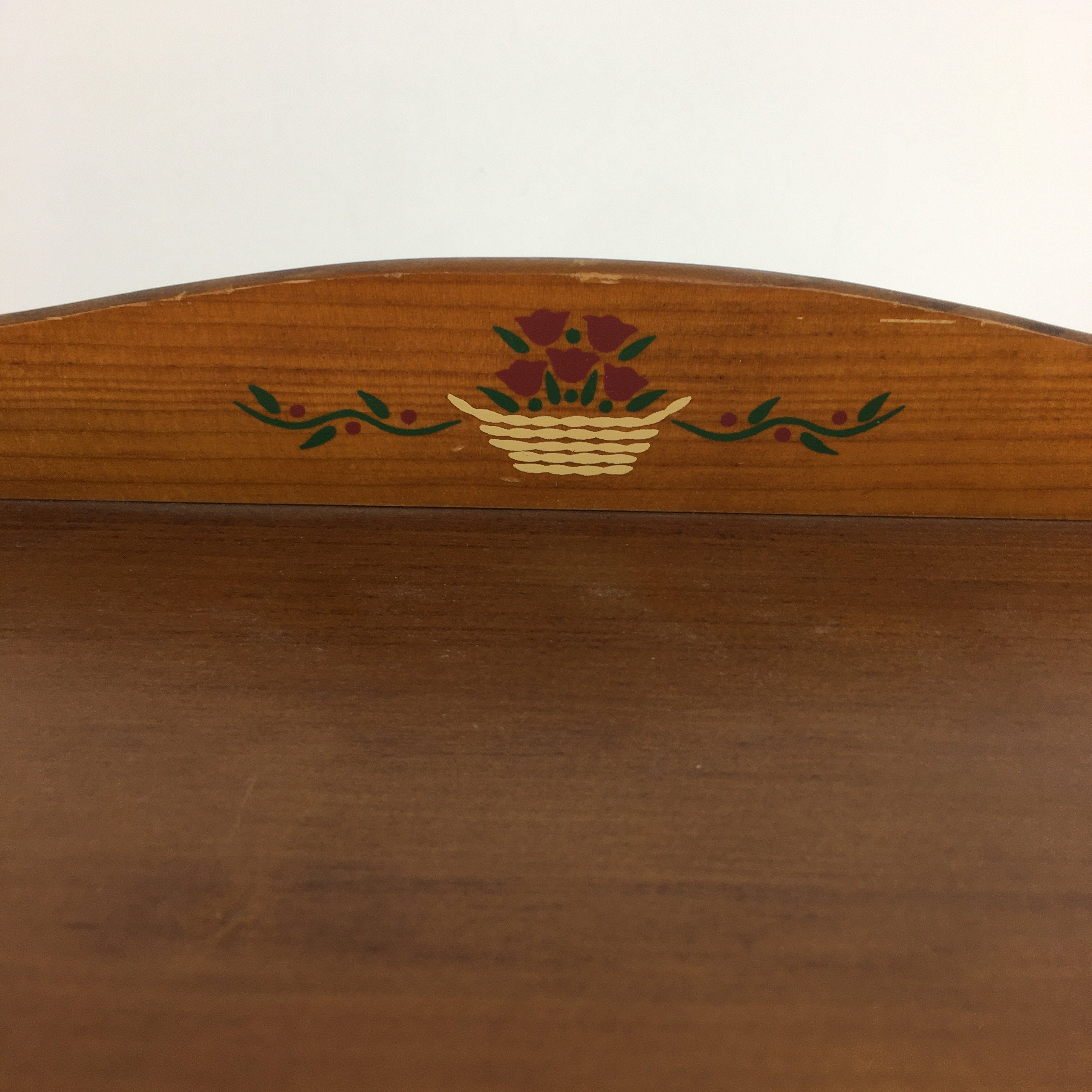 Japanese Wooden Sewing Box Vtg Haribako Chest Tansu 6 Drawers T255