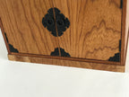 Japanese Wooden Sewing Box Vtg Haribako Tansu Folding Table Cabinet T332