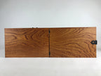 Japanese Wooden Sewing Box Vtg Haribako Tansu Folding Table Cabinet T332