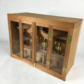 Japanese Wooden Shinto Home Shrine Vtg Kamidana God Shelf Gold KD9