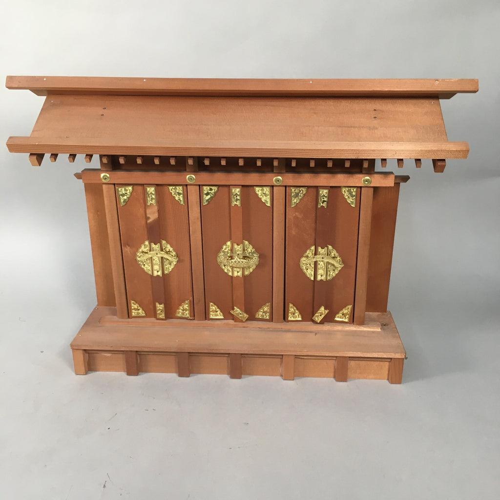 Japanese Wooden Shinto Home Shrine Vtg Kamidana God Shelf KD8