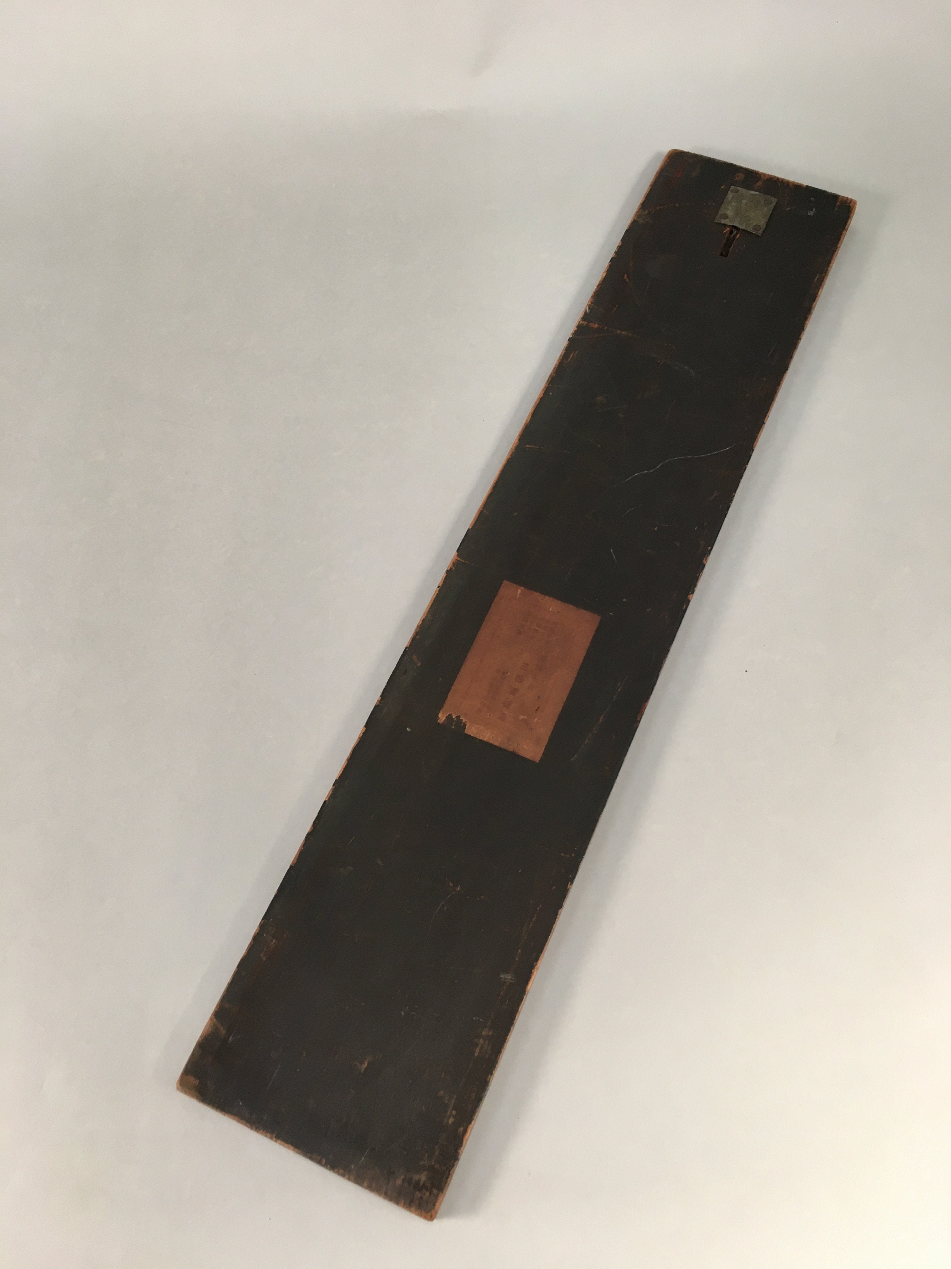 Japanese Wooden Signboard Vtg Sweets Snack Wholesaler Association K173