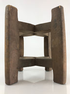 Japanese Wooden Spool Itomaki Vtg Thread Winding Frame Spinning Wheel JK413