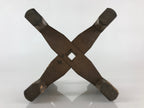 Japanese Wooden Spool Itomaki Vtg Thread Winding Frame Spinning Wheel JK413