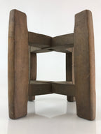Japanese Wooden Spool Itomaki Vtg Thread Winding Frame Spinning Wheel JK414