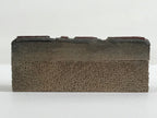 Japanese Wooden Stamp Hanko Inkan Vtg Metal Seal 12th Kanji Dai 12-Kai HS123