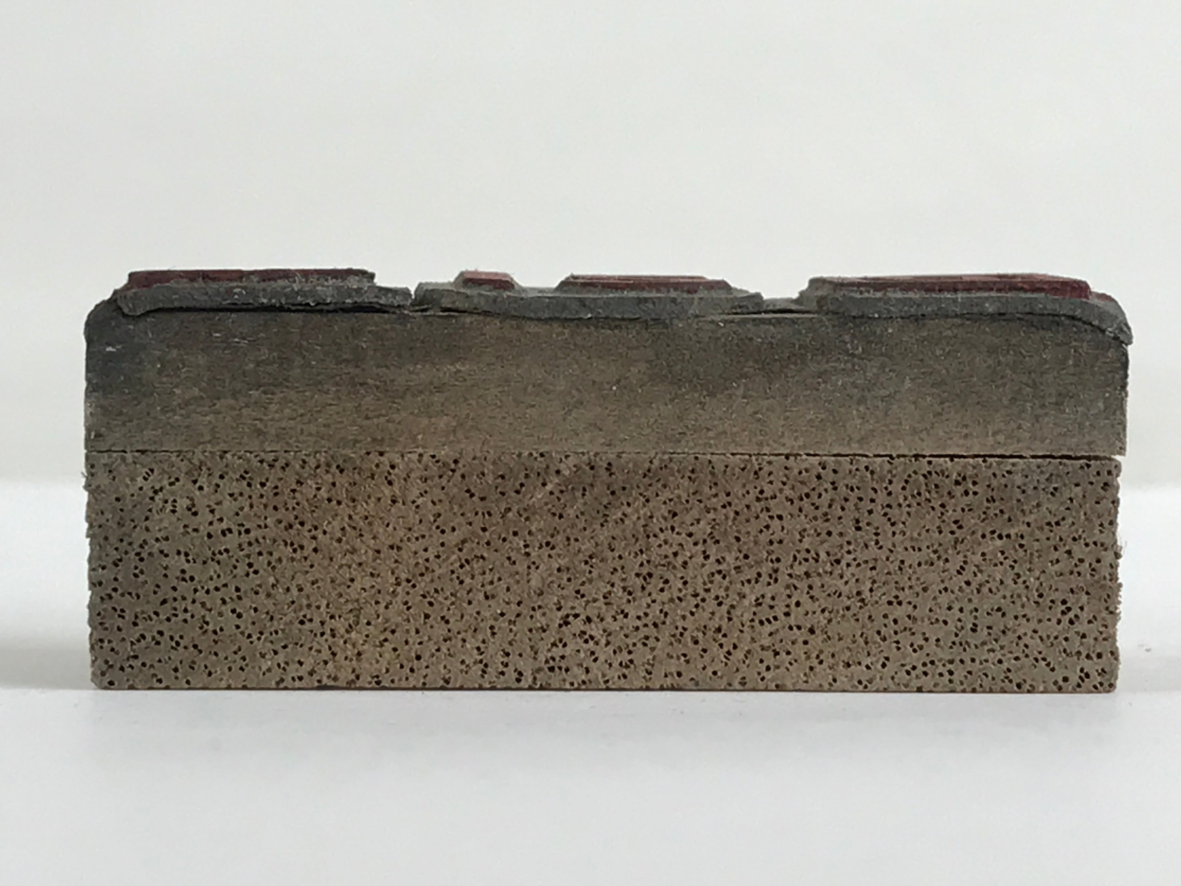 Japanese Wooden Stamp Hanko Inkan Vtg Metal Seal 12th Kanji Dai 12-Kai HS123