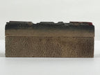 Japanese Wooden Stamp Hanko Inkan Vtg Metal Seal 12th Kanji Dai 12-Kai HS123