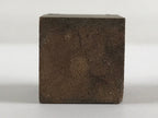 Japanese Wooden Stamp Hanko Inkan Vtg Metal Seal Initial Company Logo Mc HS133