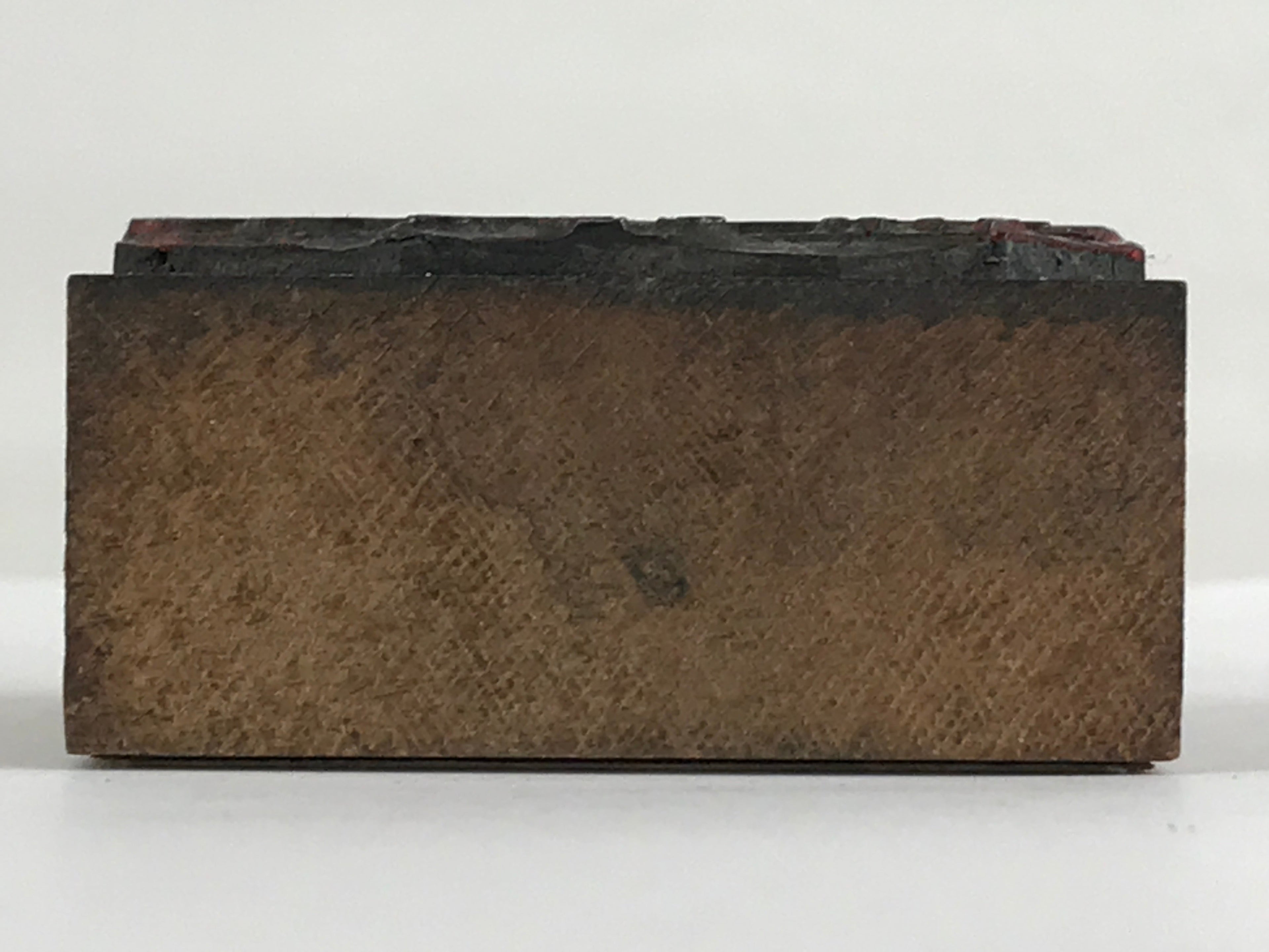 Japanese Wooden Stamp Hanko Inkan Vtg Metal Seal X'mas Santa Claus Sleigh HS126