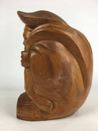 Japanese Wooden Statue Vtg 7 Lucky Gods Daikokuten Wood Carving BD808