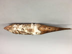 Japanese Wooden Statue Vtg Fish Wood Carving Hanging Decoration Brown BD625