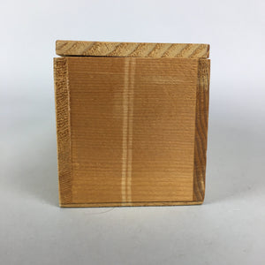 Japanese Wooden Storage 5 Rooms Box Vtg Hako Inside 5.4x33.9x6.3 cm WB783
