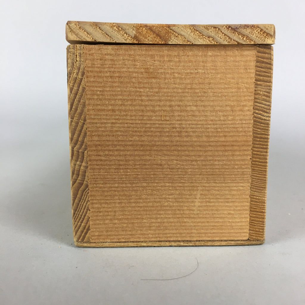 Japanese Wooden Storage 5 Rooms Box Vtg Hako Inside 5.4x33.9x6.3 cm WB783