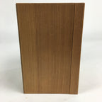 Japanese Wooden Storage Box Pottery Vtg Hako Inside 18.7x15.4x11.2cm WB830