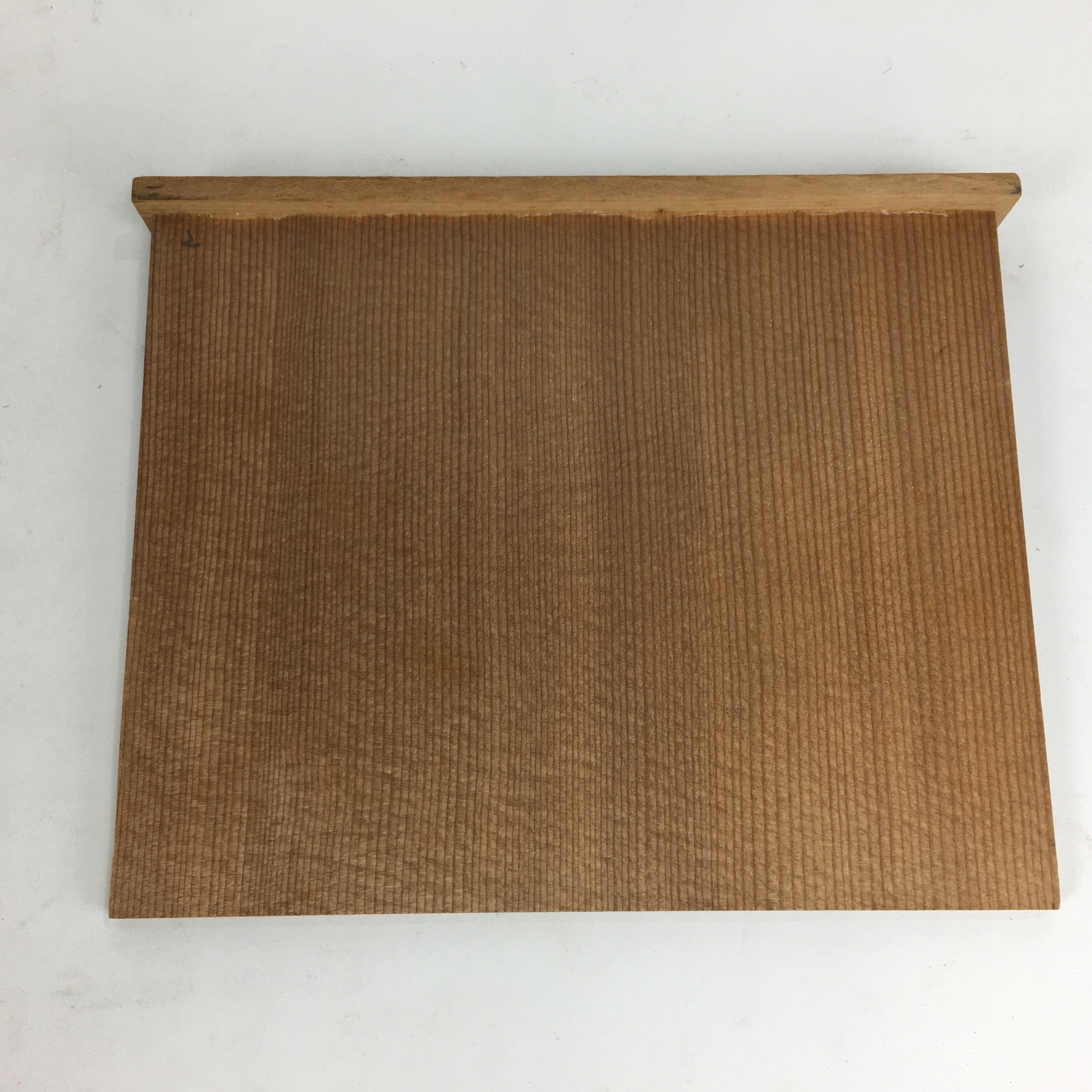 Japanese Wooden Storage Box Pottery Vtg Hako Inside 18.7x15.4x11.2cm WB830