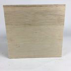 Japanese Wooden Storage Box Pottery Vtg Hako Inside 21.5x21.3x20cm WB815