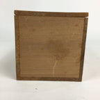 Japanese Wooden Storage Box Pottery Vtg Hako Inside 23.3x9x9cm WB827