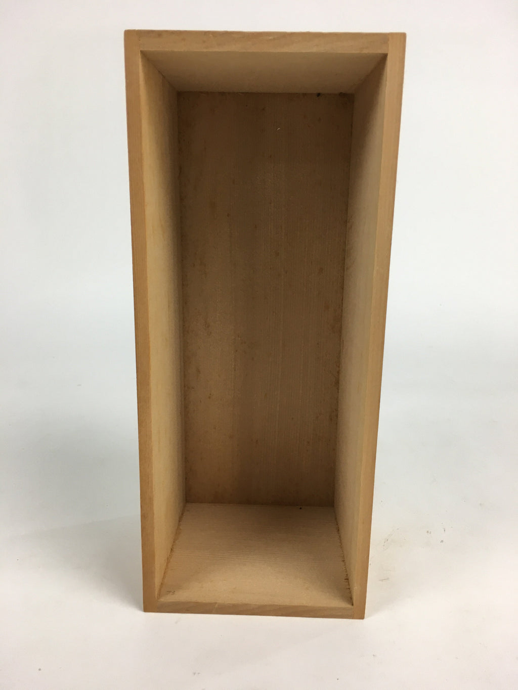 Japanese Wooden Storage Box Pottery Vtg Hako Inside 23.3x9x9cm WB827