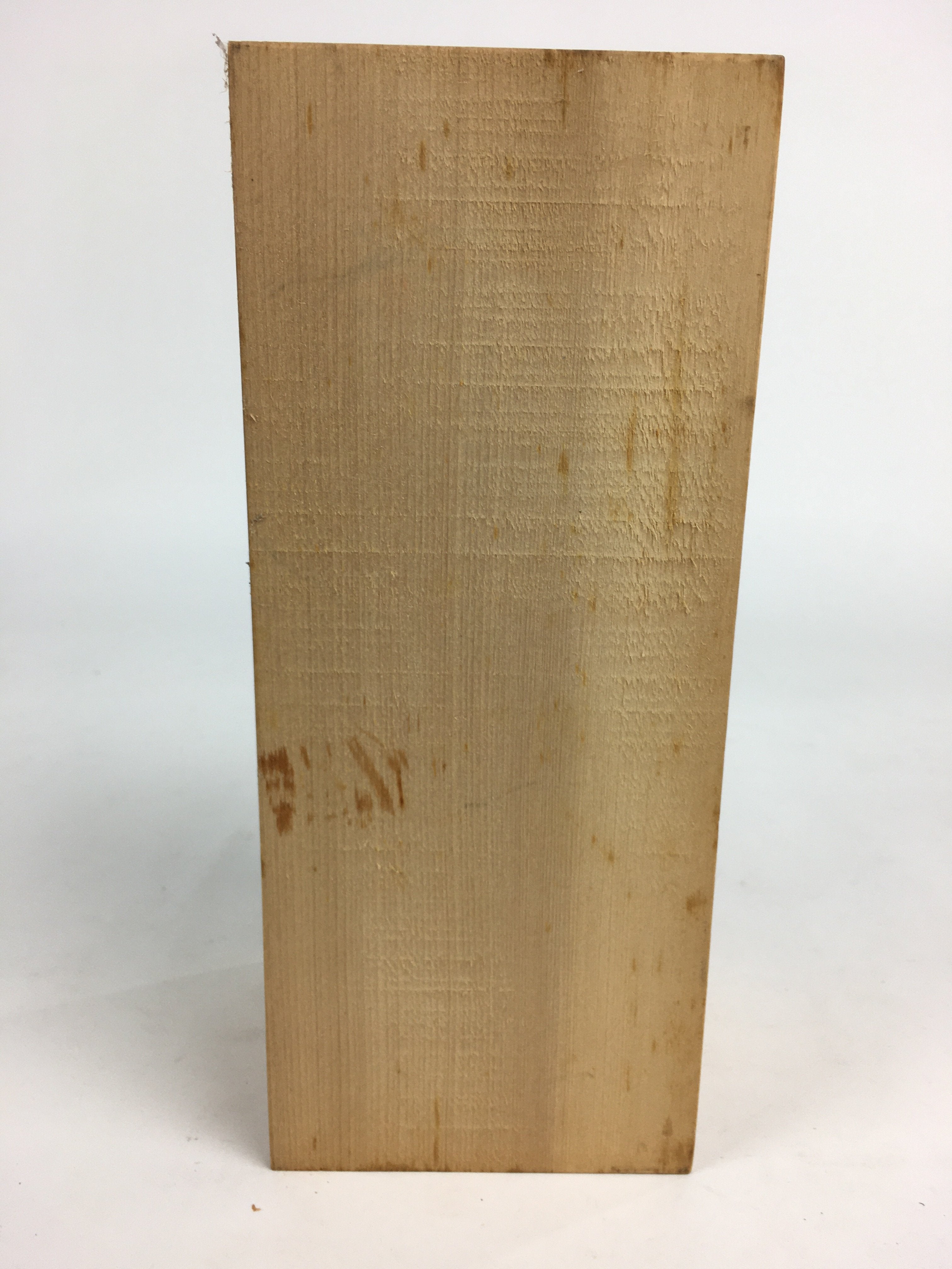 Japanese Wooden Storage Box Pottery Vtg Hako Inside 23.3x9x9cm WB827