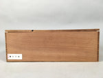 Japanese Wooden Storage Box Pottery Vtg Hako Inside 25.2x25x8cm WB773