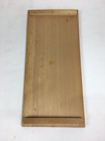 Japanese Wooden Storage Box Pottery Vtg Hako Inside 26.5x11.9x11.6 cm WB826