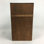 Japanese Wooden Storage Box Pottery Vtg Hako Inside 27x18x34.5cm WB840