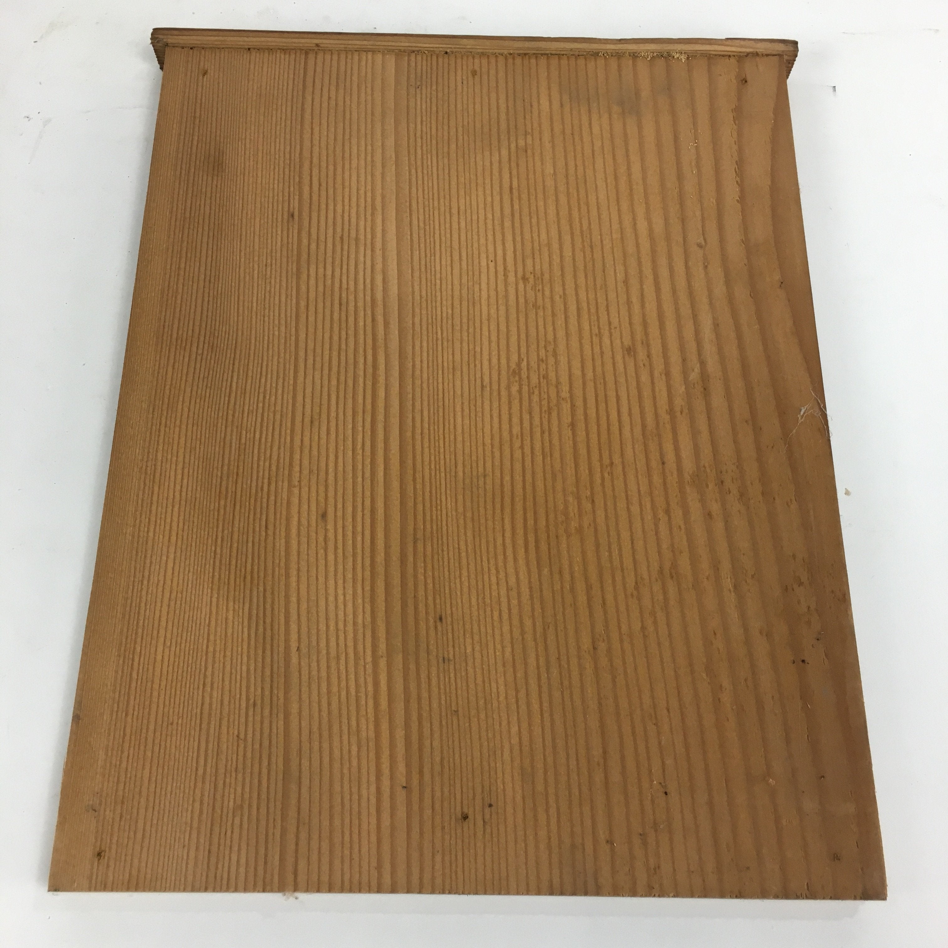 Japanese Wooden Storage Box Pottery Vtg Hako Inside 27x18x34.5cm WB840