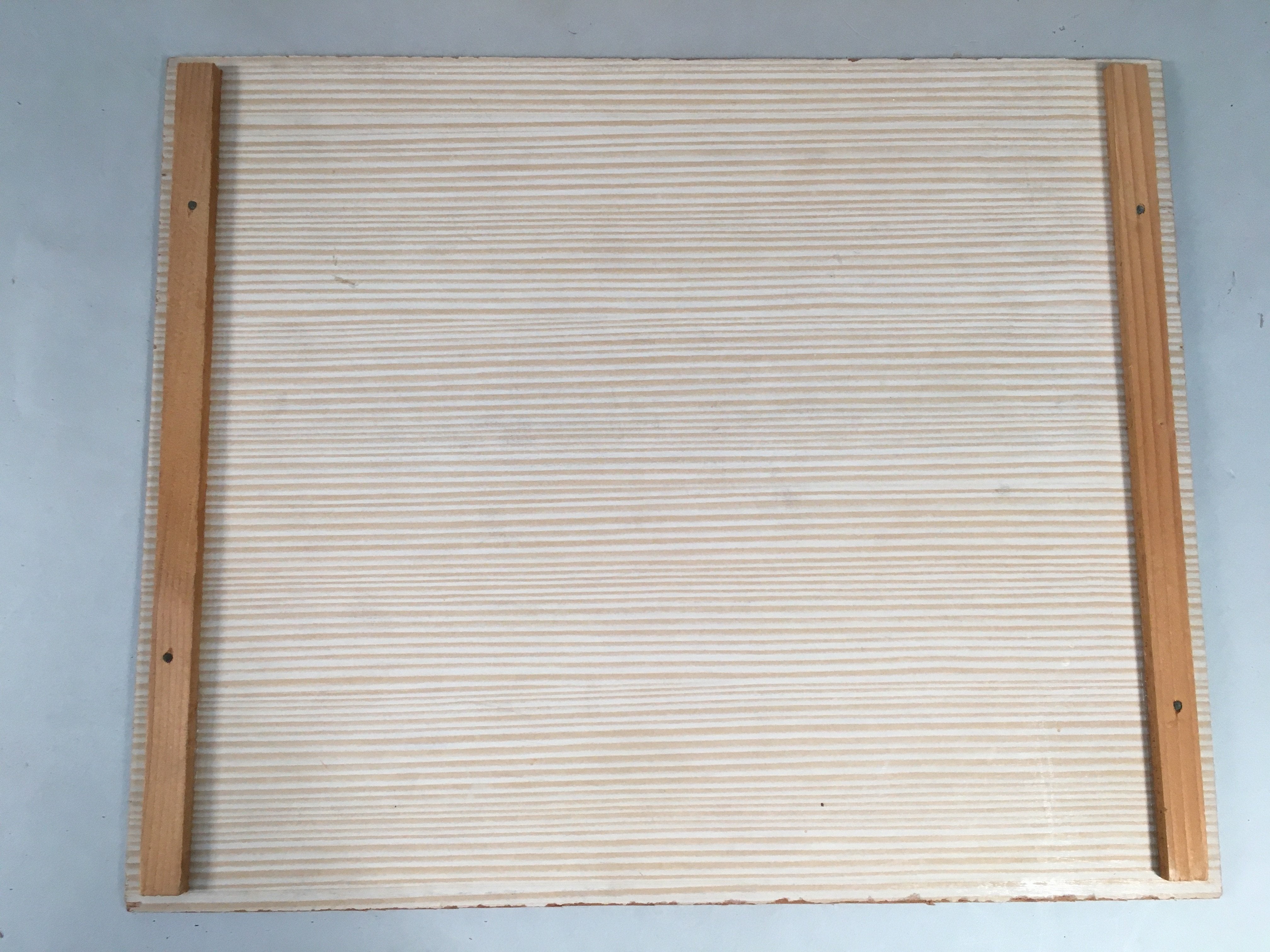 Japanese Wooden Storage Box Pottery Vtg Hako Inside 30.5x25x11.2cm WB767