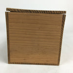 Japanese Wooden Storage Box Pottery Vtg Hako Inside 31.5x11.5x11.6cm WB824