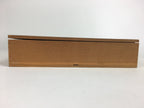 Japanese Wooden Storage Box Pottery Vtg Hako Inside 32.7x32.7x5.5cm WB792