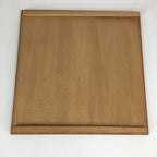 Japanese Wooden Storage Box Pottery Vtg Hako Inside 32.7x32.7x5.5cm WB792