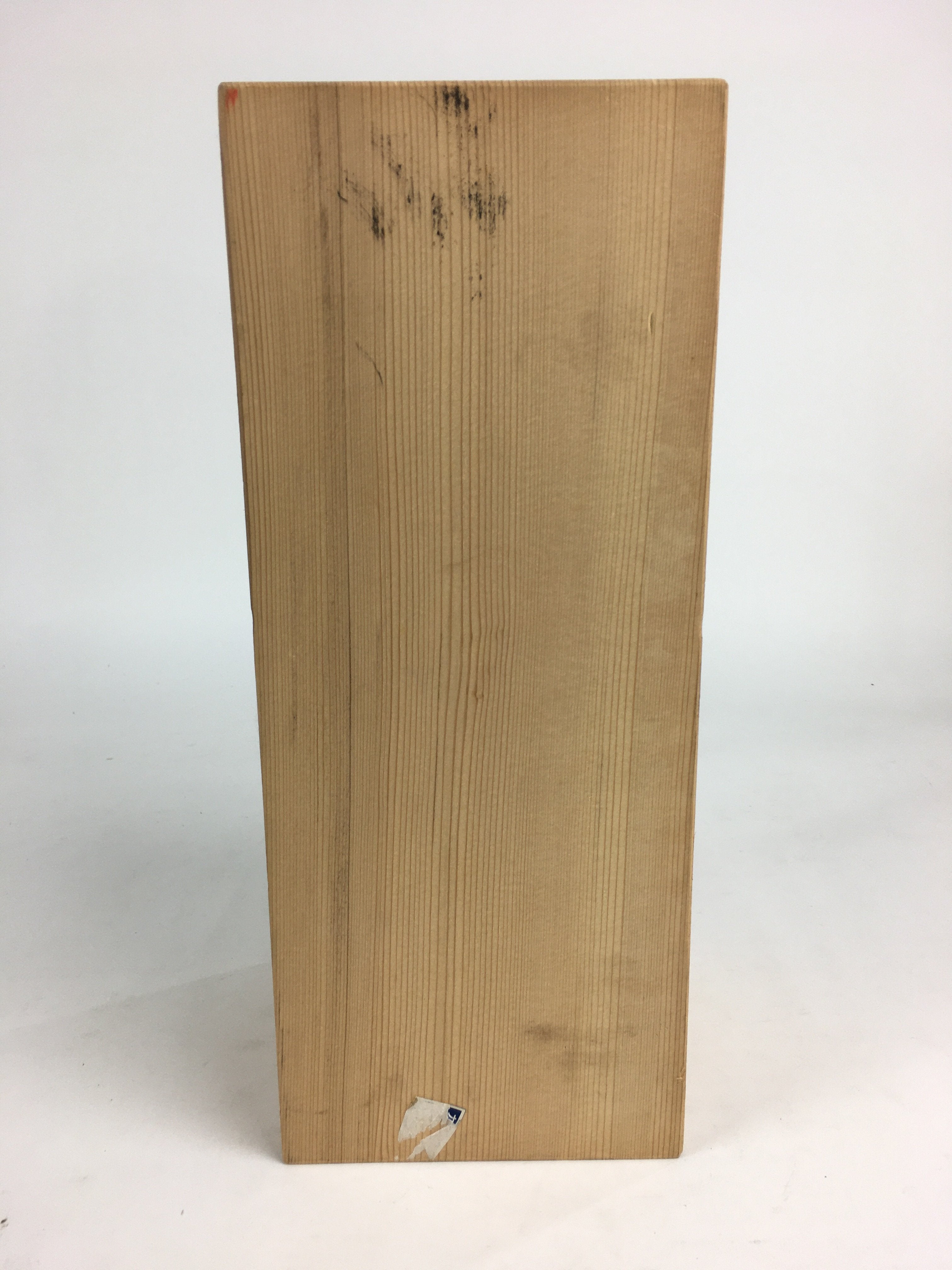 Japanese Wooden Storage Box Pottery Vtg Hako Inside 33x12.8x12.8 cm WB825