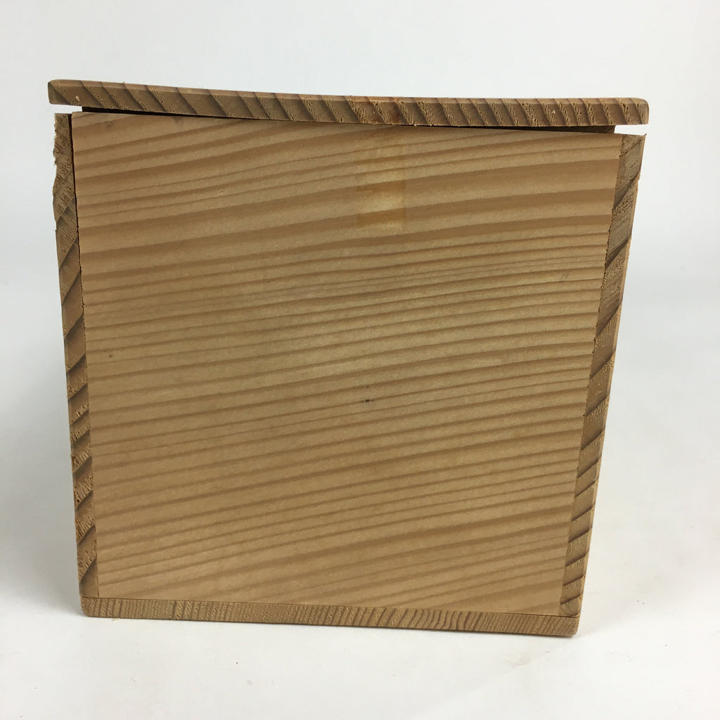 Japanese Wooden Storage Box Pottery Vtg Hako Inside 33x12.8x12.8 cm WB825