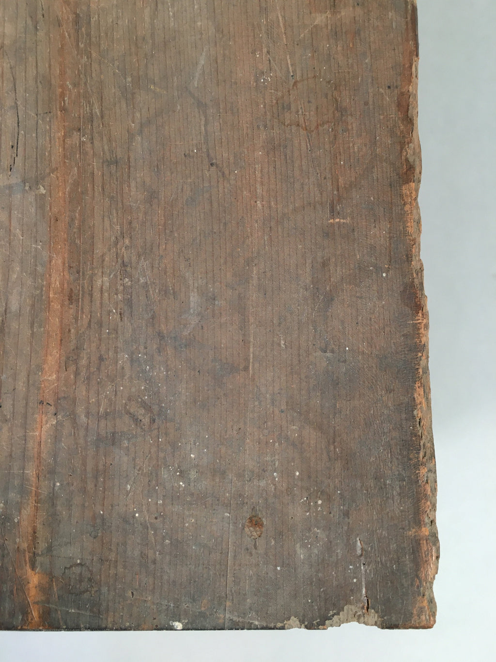 Japanese Wooden Storage Box Pottery Vtg Hako Inside 37x16.5x15cm WB765