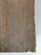 Japanese Wooden Storage Box Pottery Vtg Hako Inside 37x16.5x15cm WB765