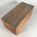 Japanese Wooden Storage Box Pottery Vtg Hako Inside 37x16.5x15cm WB765