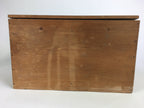 Japanese Wooden Storage Box Pottery Vtg Hako Inside 41x20.5x23.7cm WB788