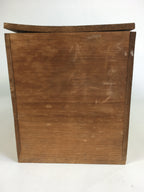 Japanese Wooden Storage Box Pottery Vtg Hako Inside 41x20.5x23.7cm WB788