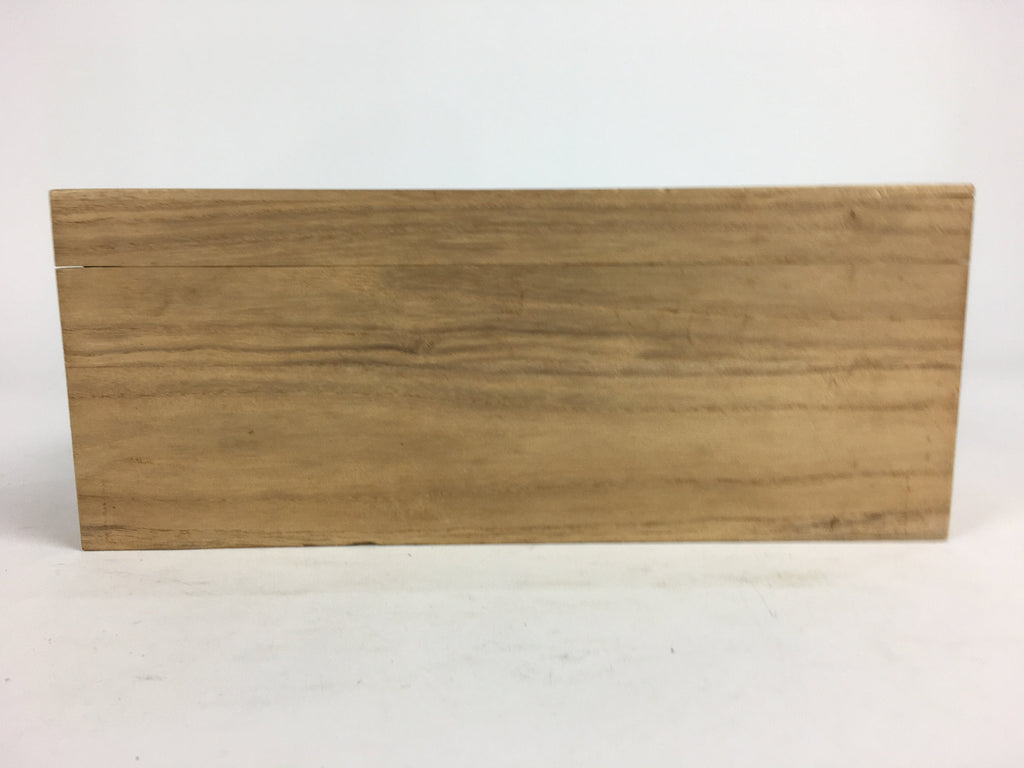 Japanese Wooden Storage Box Pottery Vtg Hako Inside 9.5x25.2x8.1cm WB817