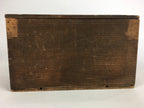 Japanese Wooden Storage Box Pottery Vtg Hako Inside30.5x15x17cm WB800