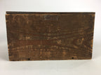Japanese Wooden Storage Box Pottery Vtg Hako Inside30.5x15x17cm WB800