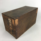 Japanese Wooden Storage Box Pottery Vtg Hako Inside30.5x15x17cm WB800