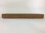 Japanese Wooden Storage Box Vtg Pottery Hako Inside 10.1x38x3.5cm WB927