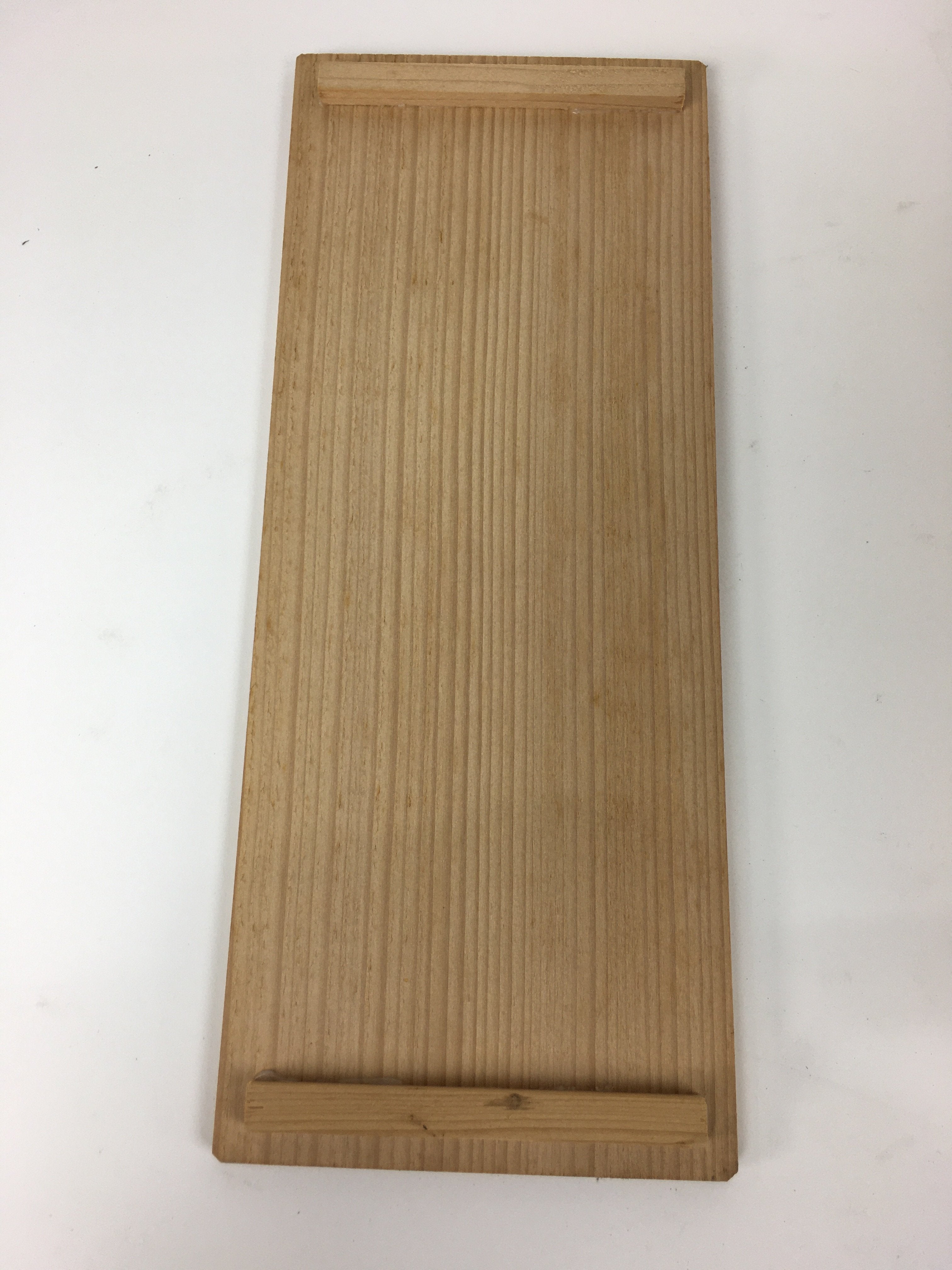 Japanese Wooden Storage Box Vtg Pottery Hako Inside 10.7x28.9x10.7cm WB860
