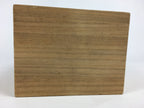 Japanese Wooden Storage Box Vtg Pottery Hako Inside 11.9x16x18cm WB864