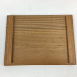 Japanese Wooden Storage Box Vtg Pottery Hako Inside 14.5x10.5x7.8cm WB863