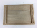 Japanese Wooden Storage Box Vtg Pottery Hako Inside 14.6x9.5x7.4cm WB861